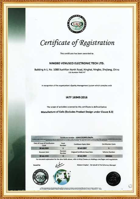 Certificate Of Honor